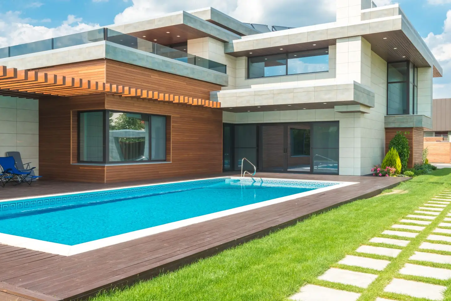 Swimming pool built in North Woodburn, NSW